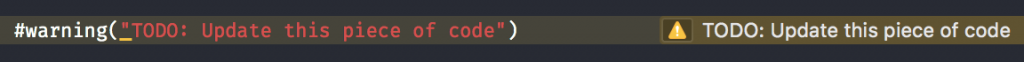 Xcode 10 Warnings