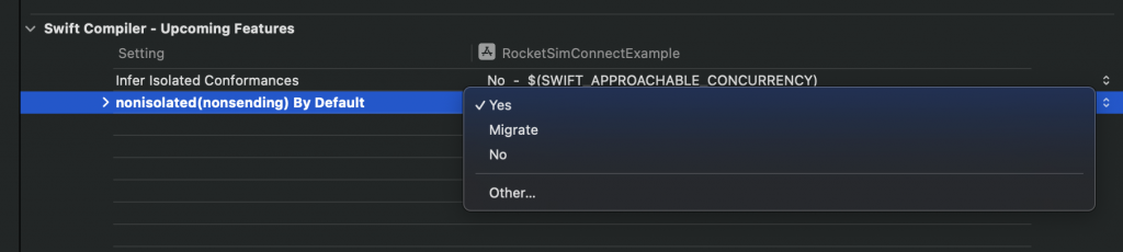 To start making use of @concurrent, you need to enable an upcoming feature.