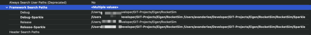 You need to update the framework search paths to find your Sparkle framework.