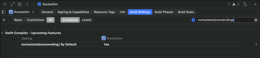 Approachable Concurrency can be enabled by enabling each related upcoming feature one-by-one.