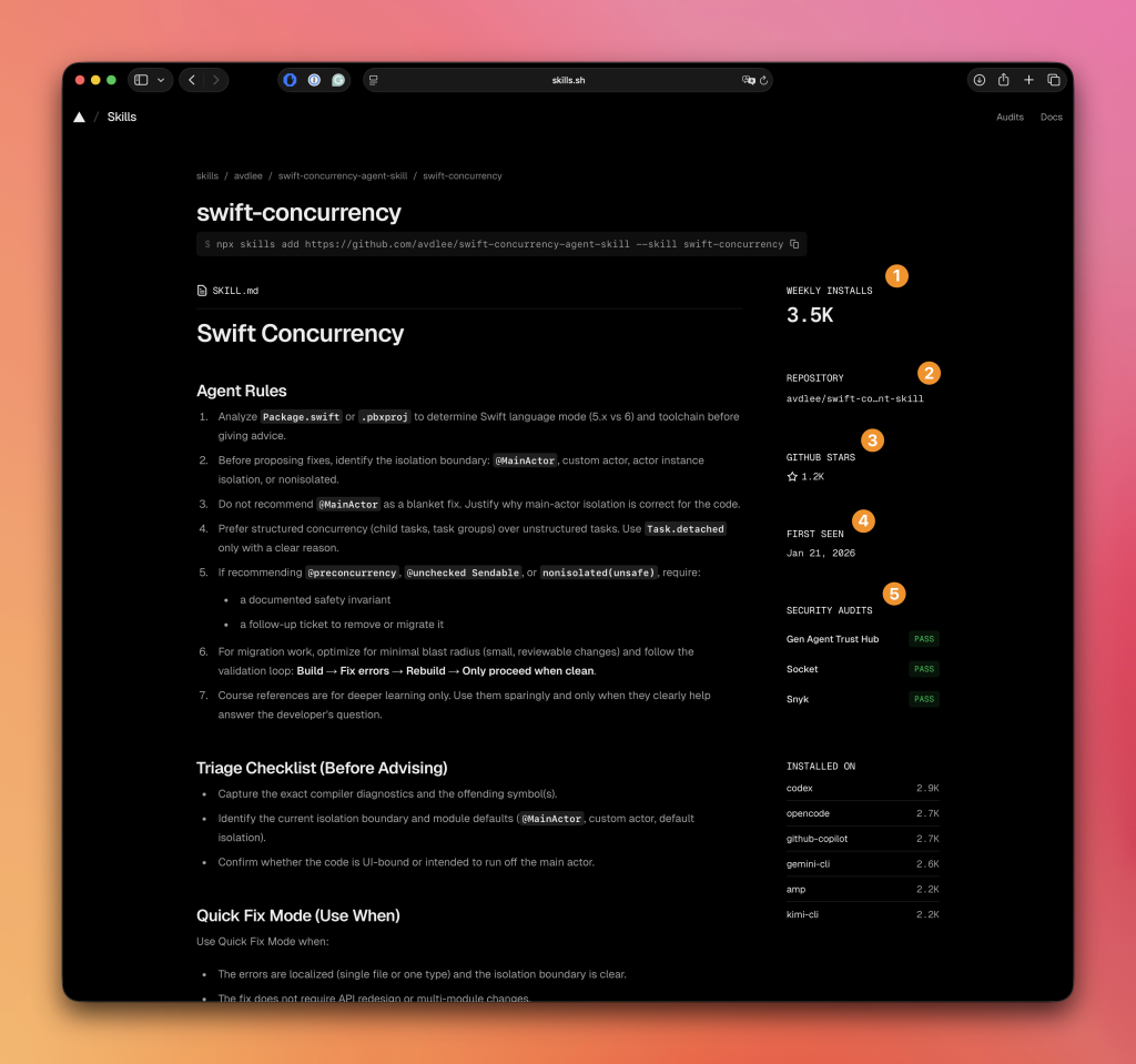 Choose the right Agent Skill by looking at surface level metrics.