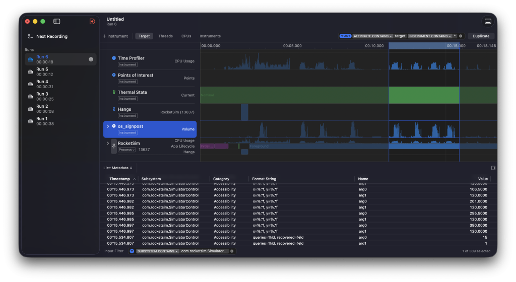 Ask your agents to add signposts to the code your optimizing for better visibility.