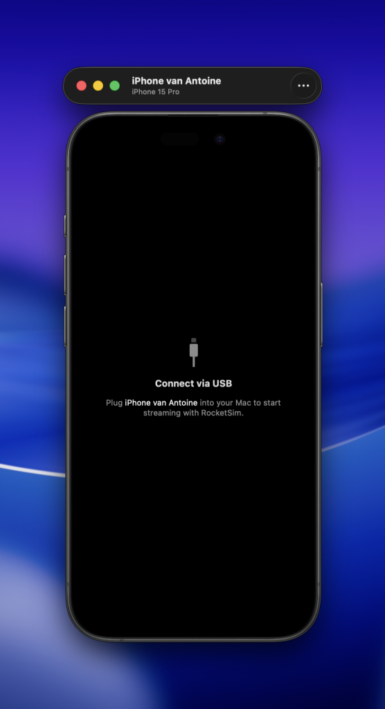 RocketSim discovers physical devices that are supported for App Preview Videos.