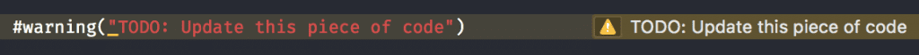 Xcode 10 Warnings