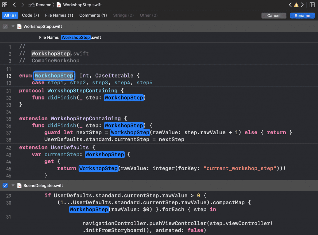 Xcode Code Examples Xcode Code Examples