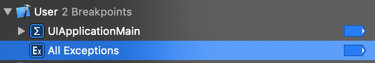 An overview of user breakpoints in Xcode
