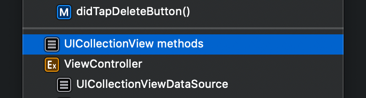 Using a separator for extra distinction between marked chapters.