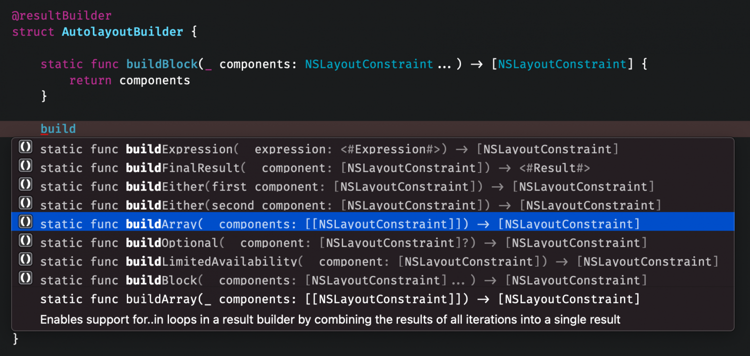 Result builders in Swift explained with code examples - SwiftLee