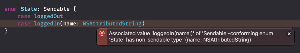 Implicit Sendable protocol conformance won't work if children do not conform to Sendable.